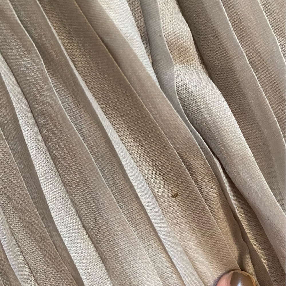Abercrombie & Fitch Gray Pleated Skater Skirt - Picture 8 of 10